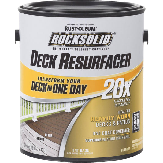 Rocksolid 4 Gal. Cedarstone Exterior 20x Deck Resurfacer